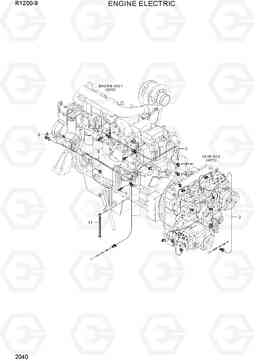 2040 ENGINE ELECTRIC R1200-9, Hyundai