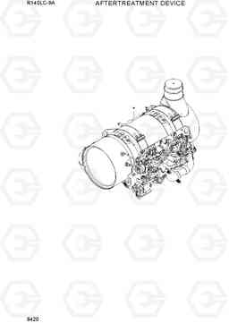 9420 AFTERTREATMENT DEVICE R140LC-9A, Hyundai