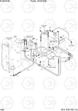 1060 FUEL SYSTEM R145CR-9A, Hyundai