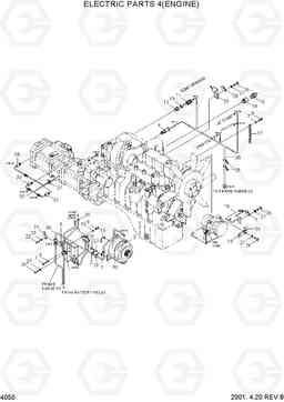 4050 ELECTRIC PARTS 4(ENGINE) R200W-3, Hyundai