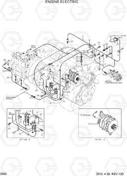2040 ENGINE ELECTRIC R200W-7, Hyundai