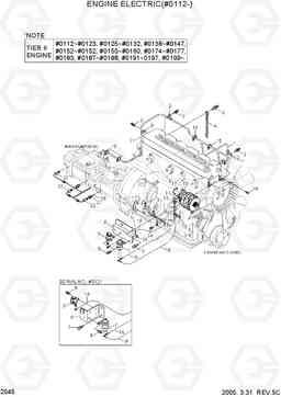 2045 ENGINE ELECTRIC(#0112-) R290LC-7, Hyundai