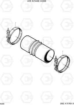 A220 AIR INTAKE HOSE(#0112-) R290LC-7, Hyundai