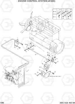1060 ENGINE CONTROL SYSTEM(-#1409) R450LC-3(#1001-), Hyundai