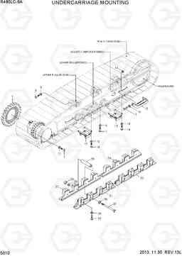 5010 UNDERCARRIAGE MOUNTING R480LC-9A, Hyundai
