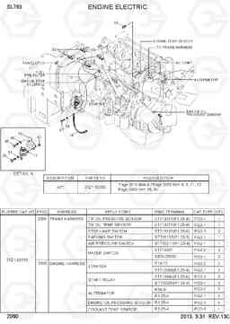 2060 ENGINE ELECTRIC SL763(-#0500), Hyundai