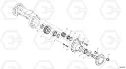 4712 Final drive-front axle L35 TYPE 186, 188, 189 SER NO - 2200, Volvo Construction Equipment