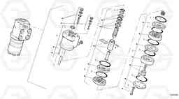 12406 Steering valve L45 TYPE 194, 195 SER NO - 1000, Volvo Construction Equipment