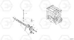 57201 Camshaft L25B TYPE 175, S/N 0500 - TYPE 176, S/N 0001 -, Volvo Construction Equipment