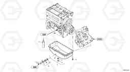 5754 Oil sump L35 TYPE 186, 188, 189 SER NO - 2200, Volvo Construction Equipment