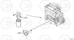 11157 Fuel filter - Feed pump L30 TYPE 180, 181 SER NO - 2200, Volvo Construction Equipment