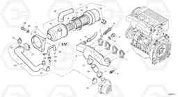 83654 Suction system, filter L35 TYPE 186, 188, 189 SER NO - 2200, Volvo Construction Equipment