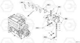 1079 Exhaust turbo - super charger L32 TYPE 184 SER NO - 2200, Volvo Construction Equipment