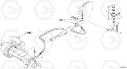 12866 Brake lines L35 TYPE 186, 188, 189 SER NO - 2200, Volvo Construction Equipment