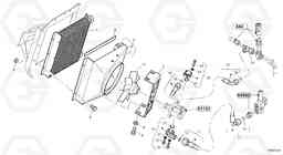39739 Radiateur - Installation L30 TYPE 180, 181 SER NO - 2200, Volvo Construction Equipment