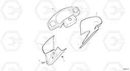 13340 Dash board L45 TYPE 194, 195 SER NO - 1000, Volvo Construction Equipment