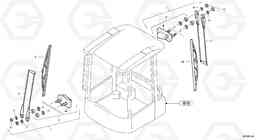 19559 Wiper installation L40 TYPE 191, 192 SER NO - 1000, Volvo Construction Equipment