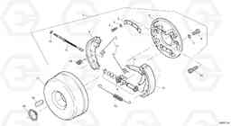 22537 Parking brake L30 TYPE 180, 181 SER NO - 2200, Volvo Construction Equipment