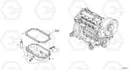 7808 Oil sump L45 TYPE 194, 195 SER NO - 1000, Volvo Construction Equipment