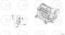 6345 Engine stop device L45 TYPE 194, 195 SER NO - 1000, Volvo Construction Equipment