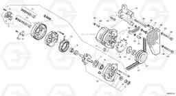 90828 Alternator L40 TYPE 191, 192 SER NO - 1000, Volvo Construction Equipment