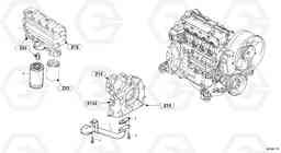 7809 Oil pump, oil filter L45 TYPE 194, 195 SER NO - 1000, Volvo Construction Equipment