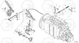 19526 Speed control L40 TYPE 191, 192 SER NO - 1000, Volvo Construction Equipment