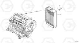 25020 Radiateur - Installation L40 TYPE 191, 192 SER NO - 1000, Volvo Construction Equipment