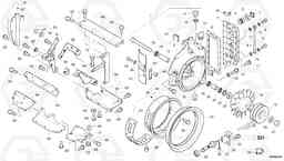 6341 Fan, Blower casing L45 TYPE 194, 195 SER NO - 1000, Volvo Construction Equipment