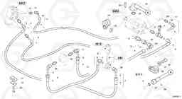 23441 Steering-hydraulic equipment - rear vehicle L40 TYPE 191, 192 SER NO - 1000, Volvo Construction Equipment