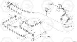 23440 Steering-hydraulic equipment - front vehicle L40 TYPE 191, 192 SER NO - 1000, Volvo Construction Equipment
