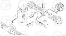 9158 Differential lock L45 TYPE 194, 195 SER NO - 1000, Volvo Construction Equipment