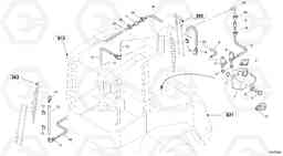 75094 Windscreen washer system L45 TYPE 194, 195 SER NO - 1000, Volvo Construction Equipment