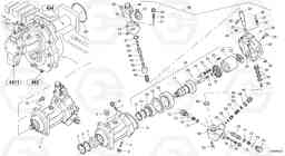 97266 Variable displacement motor 2 L40 TYPE 191, 192 SER NO - 1000, Volvo Construction Equipment