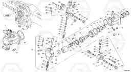 103704 Variable displacement motor L40B TYPE 191, 192 SER NO - 1499, Volvo Construction Equipment