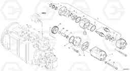 73897 Steering pump L45 TYPE 194, 195 SER NO - 1000, Volvo Construction Equipment