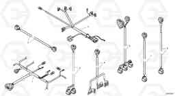 12280 Electric wires - Cabin L35 TYPE 186, 188, 189 SER NO - 2200, Volvo Construction Equipment