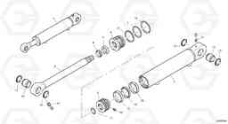 1752 Lift cylinder L35B S/N186/187/188/1893000 - 6000, Volvo Construction Equipment