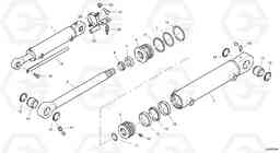 38445 Tilt cylinder L35B S/N186/187/188/1893000 - 6000, Volvo Construction Equipment
