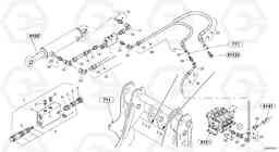 104415 Line fracture safety - Tilt L45 TYPE 194, 195 SER NO - 1000, Volvo Construction Equipment