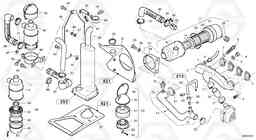 83657 Prefilter - Oil bath air filter L32 TYPE 184 SER NO - 2200, Volvo Construction Equipment