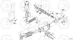 36932 Pre-filter - Turbo Ii L45 TYPE 194, 195 SER NO - 1000, Volvo Construction Equipment