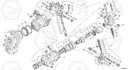 97272 Variable displacement motor L30 TYPE 180, 181 SER NO - 2200, Volvo Construction Equipment