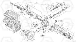 101125 Variable displacement pump L32B TYPE 184, Volvo Construction Equipment