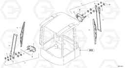 53829 Wiper installation L30 TYPE 180, 181 SER NO - 2200, Volvo Construction Equipment