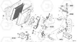 39751 Radiateur - Installation L35B TYPE 186, 187, 188, 189 SER NO - 2999, Volvo Construction Equipment