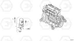 1880 Engine stop device L45B S/N 1941500 - S/N 1951500 -, Volvo Construction Equipment