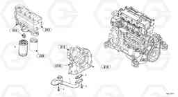 25118 Oil pump, oil filter L40B TYPE 191, 192 SER NO - 1499, Volvo Construction Equipment