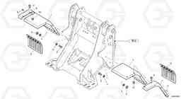 13331 Front mudguard L45 TYPE 194, 195 SER NO - 1000, Volvo Construction Equipment