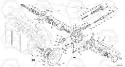 105327 Variable displacement pump L45 TYPE 194, 195 SER NO - 1000, Volvo Construction Equipment